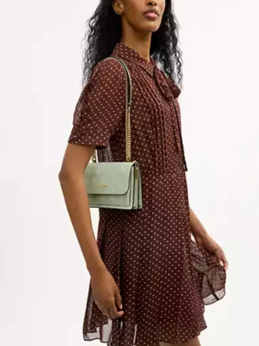 Coach Mini Klare Crossbody Bag with Floral Print | Like New
